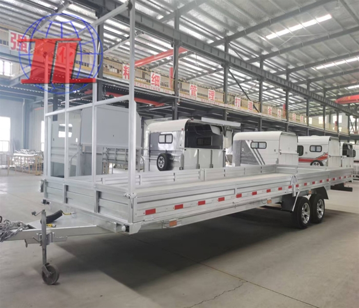 Mid axle trailer (trailer)