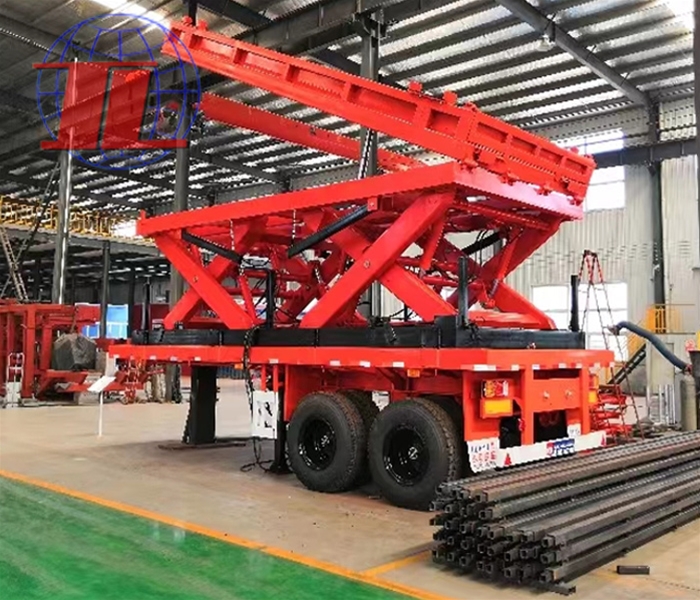 Port customized lifting dump truck