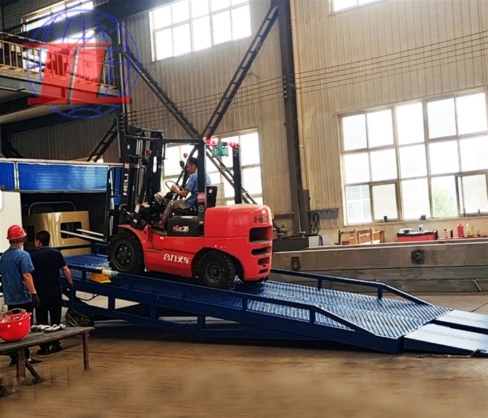 Container loading bridge